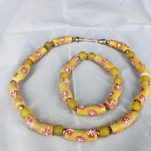 African Necklace and bracelet